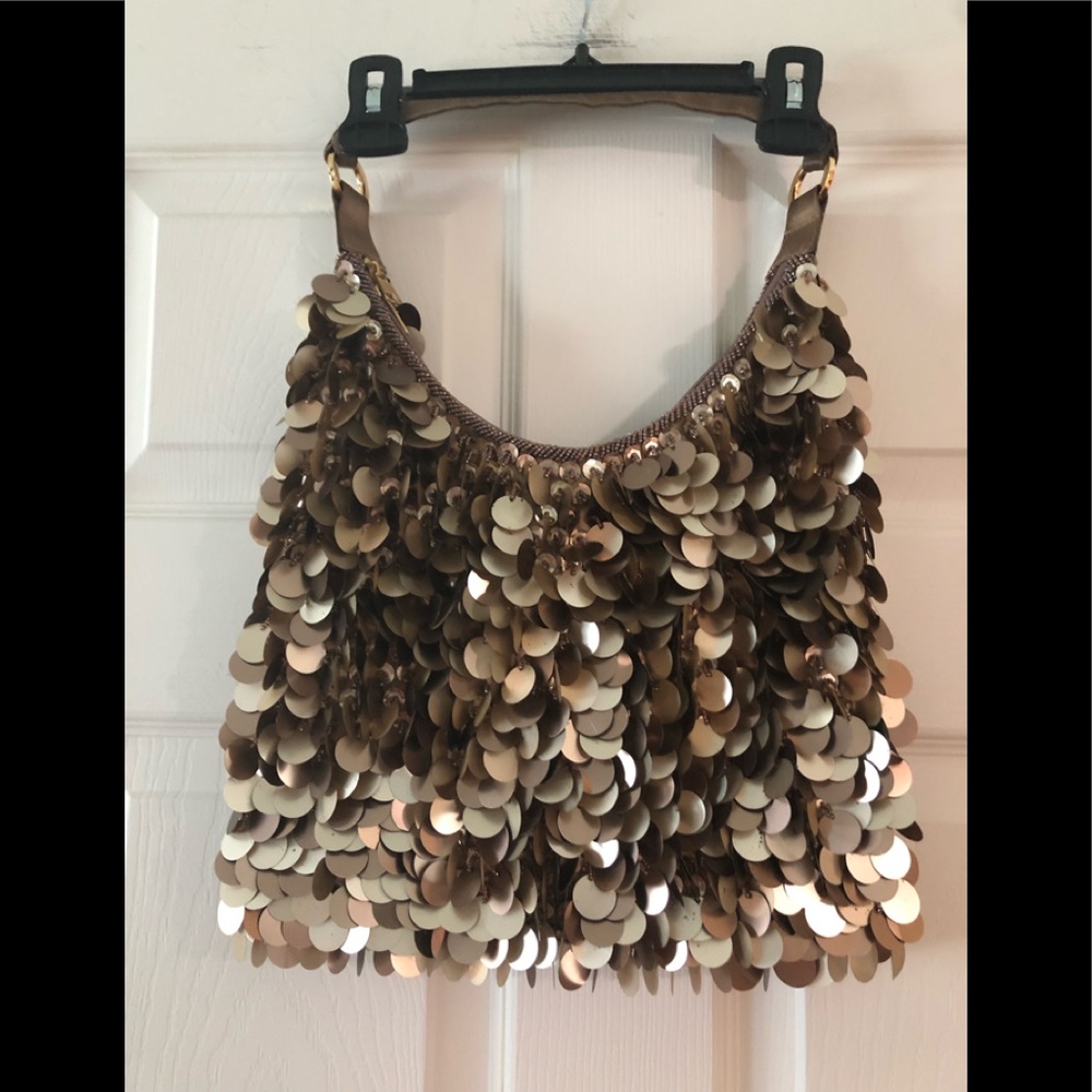 Sequin Purse Approx 12”x 12”